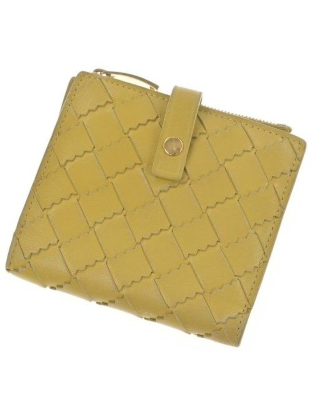 Bottega Veneta Intrecciato Bifold Wallet Coin Purse